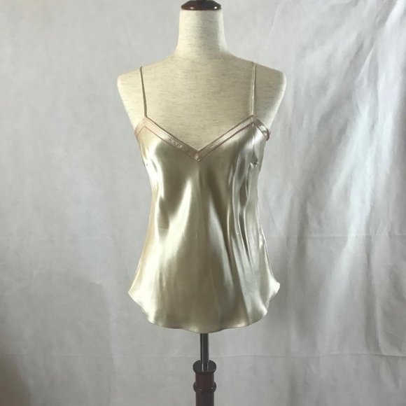 NWOT Ann Taylor Cream Cardigan Sweater w/Satin Detail Size L - Picture 4 of 5